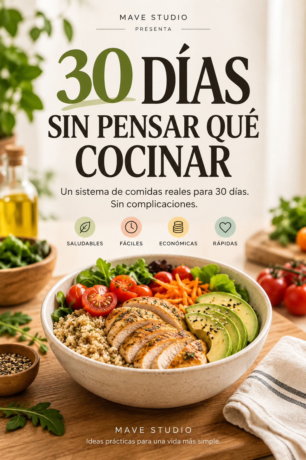 30 Días Sin Pensar Qué Cocinar